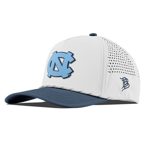 University of North Carolina "UNC Team Logo Carolina Blue" Curved 5 Panel Rope White/Orion