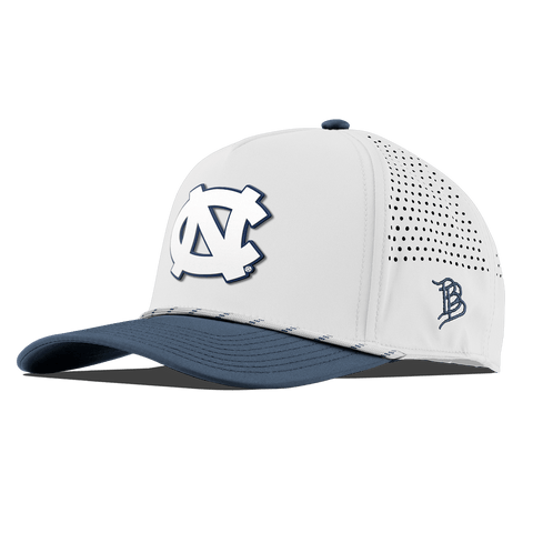 University of North Carolina "UNC Team Logo" Curved 5 Panel Rope White/Orion