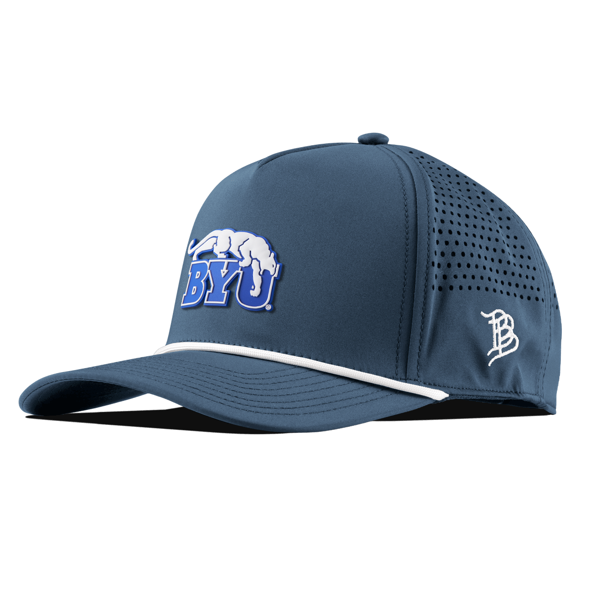 BYU "BYU Cougars" Curved 5 Panel Rope Orion/White