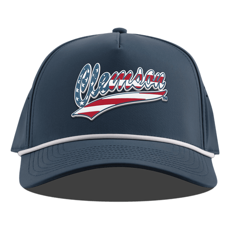 Clemson University "Clemson Stars & Stripes" Curved 5 Panel Rope Orion