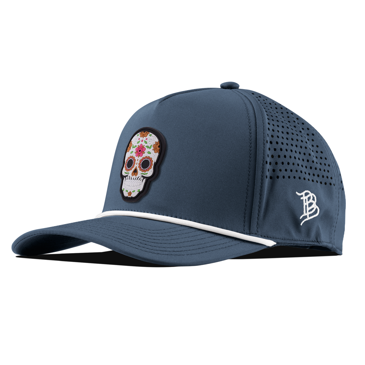Flower Skull PVC Curved 5 Panel Rope Orion