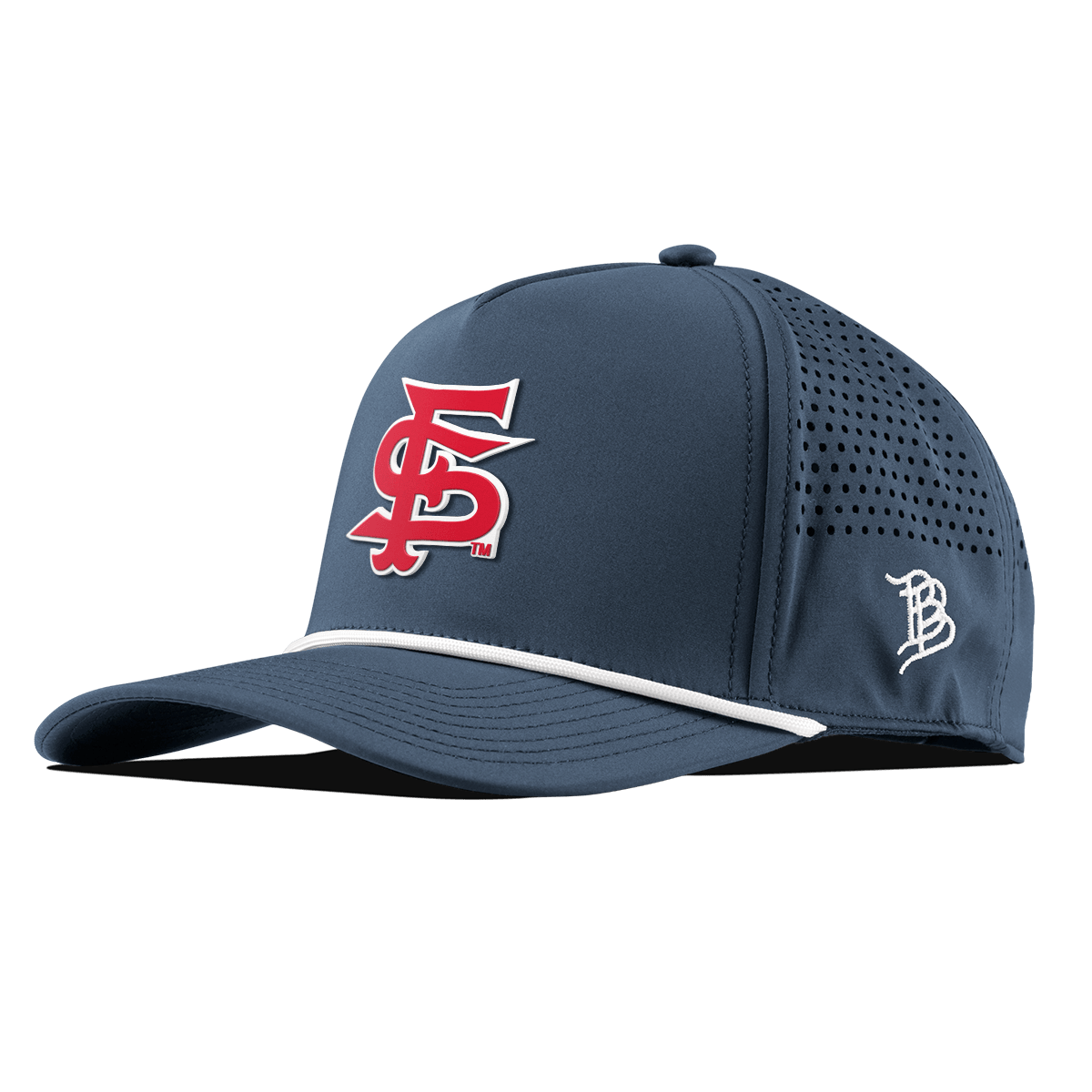 Fresno State University "Fresno State Stacked" Curved 5 Panel Rope Orion