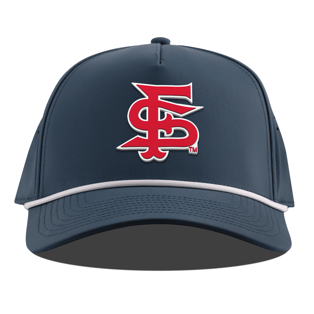 Fresno State University "Fresno State Stacked" Curved 5 Panel Rope Orion
