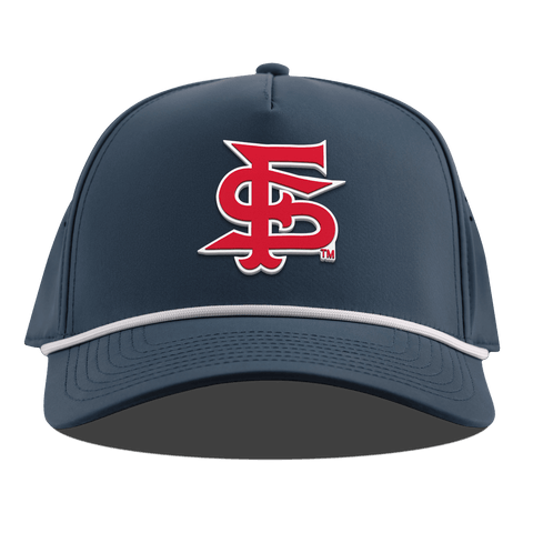 Fresno State University "Fresno State Stacked" Curved 5 Panel Rope Orion