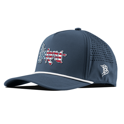 University of Nebraska "Huskers Stars & Stripes" Curved 5 Panel Rope Orion