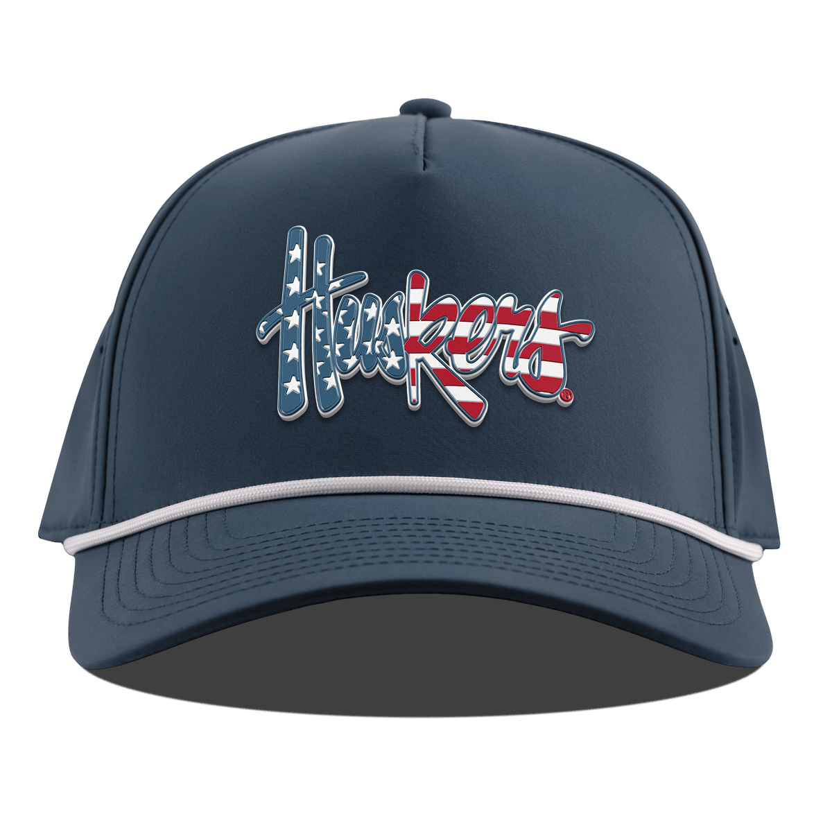 University of Nebraska "Huskers Stars & Stripes" Curved 5 Panel Rope Orion