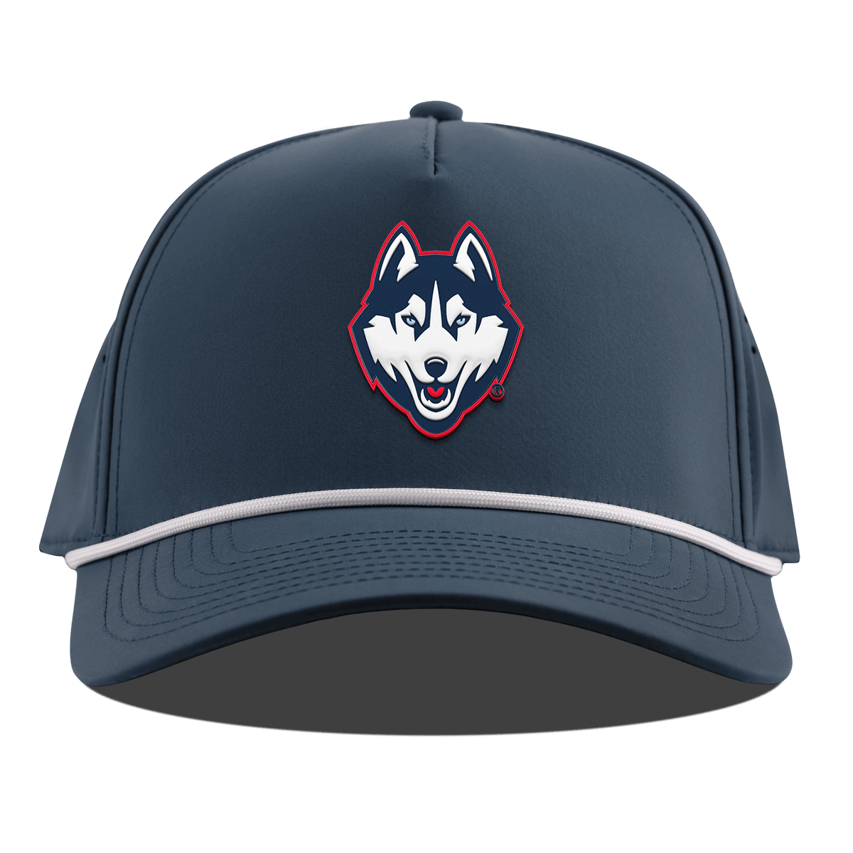 University of Connecticut "Huskies Mascot" Curved 5 Panel Rope Orion 
