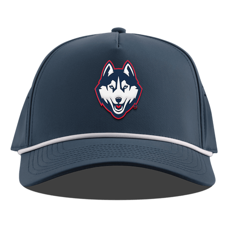 University of Connecticut "Huskies Mascot" Curved 5 Panel Rope Orion 