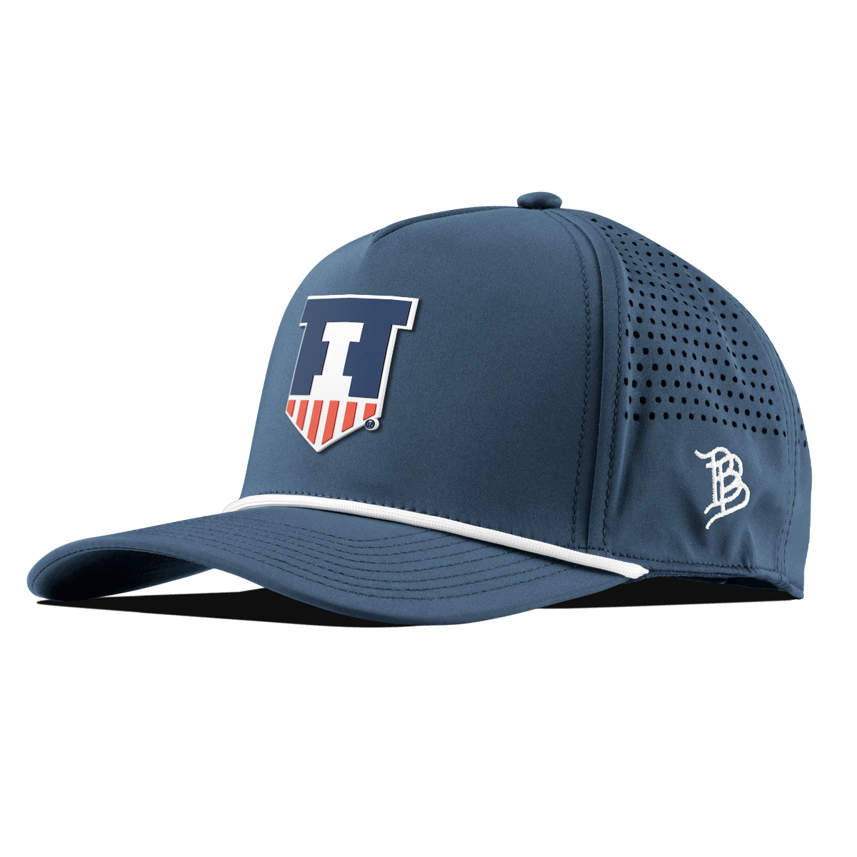 University of Illinois "Illinois Athletics" Curved 5 Panel Rope Orion