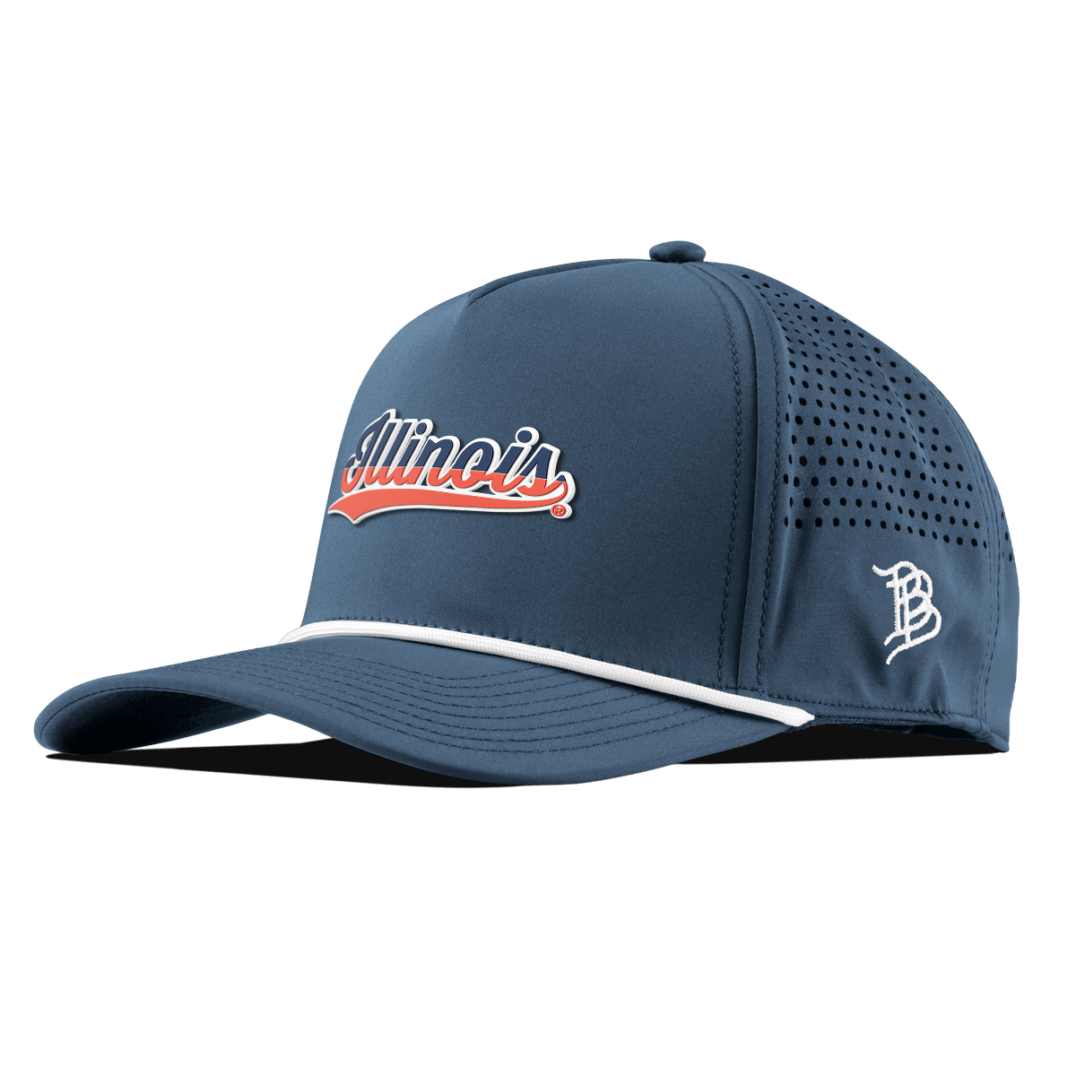 University of Illinois "Illinois Script" Curved 5 Panel Rope Orion