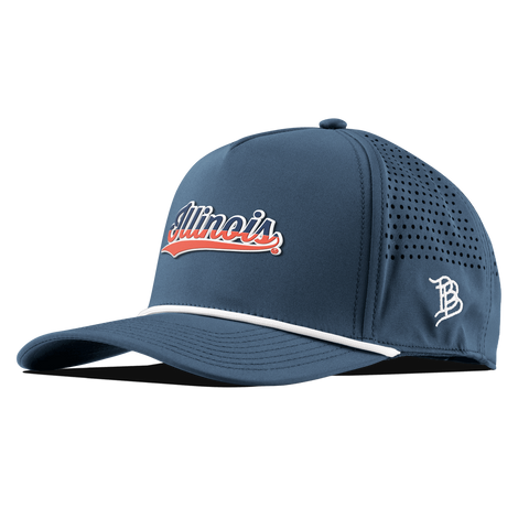 University of Illinois "Illinois Script" Curved 5 Panel Rope Orion