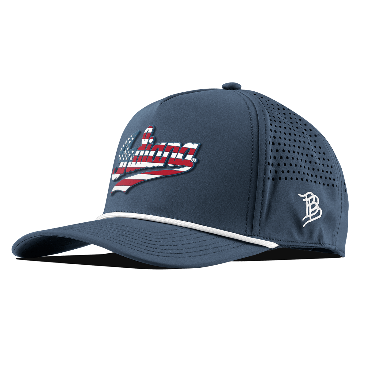 Indiana University "Indiana Stars & Stripes" Curved 5 Panel Rope Orion