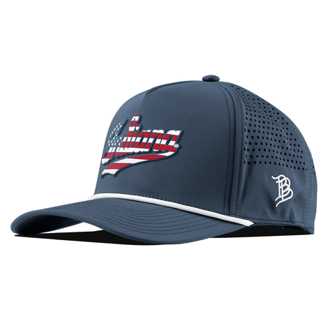 Indiana University "Indiana Stars & Stripes" Curved 5 Panel Rope Orion