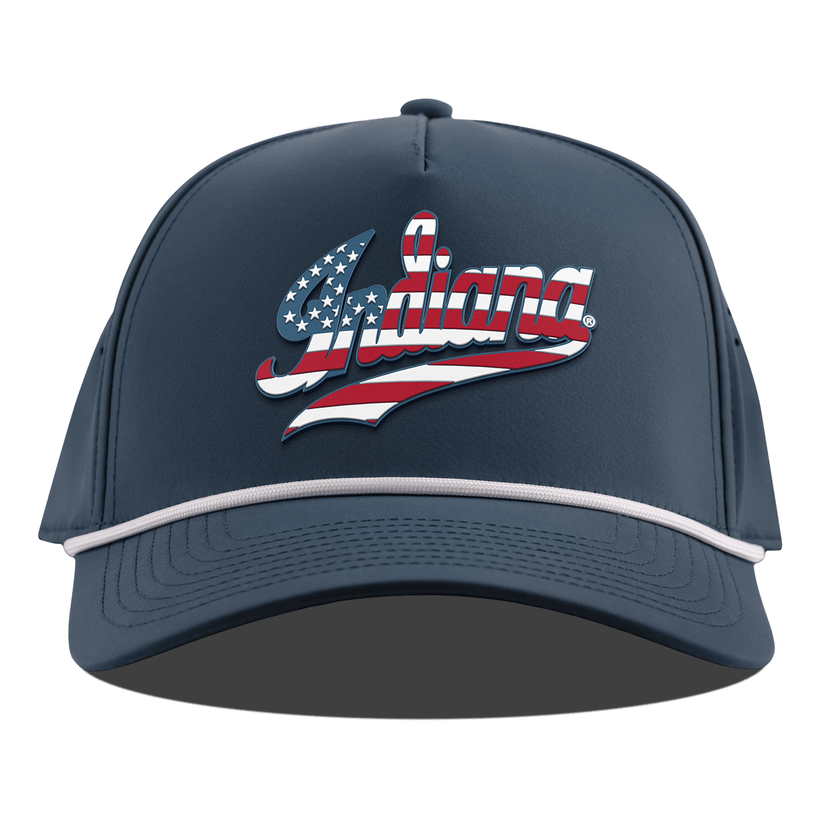 Indiana University "Indiana Stars & Stripes" Curved 5 Panel Rope Orion