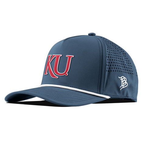 University of Kansas "KU Block" Curved 5 Panel Rope Orion