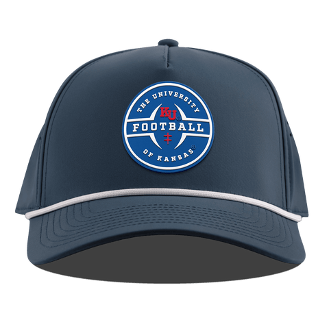 University of Kansas "Kansas Football Legacy" Curved 5 Panel Rope Orion 