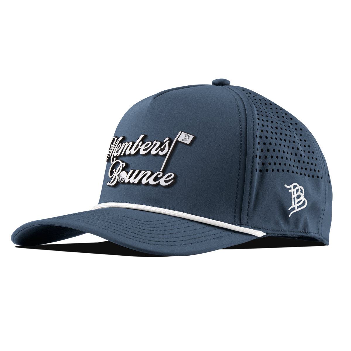 Member's Bounce Curved 5 Panel Rope Orion/White