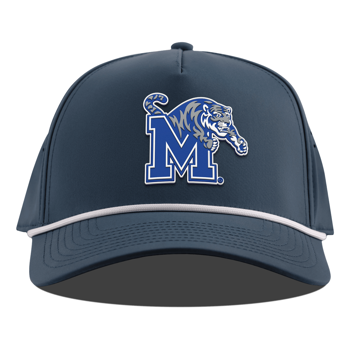 University of Memphis "Memphis Team Logo" Curved 5 Panel Rope Orion