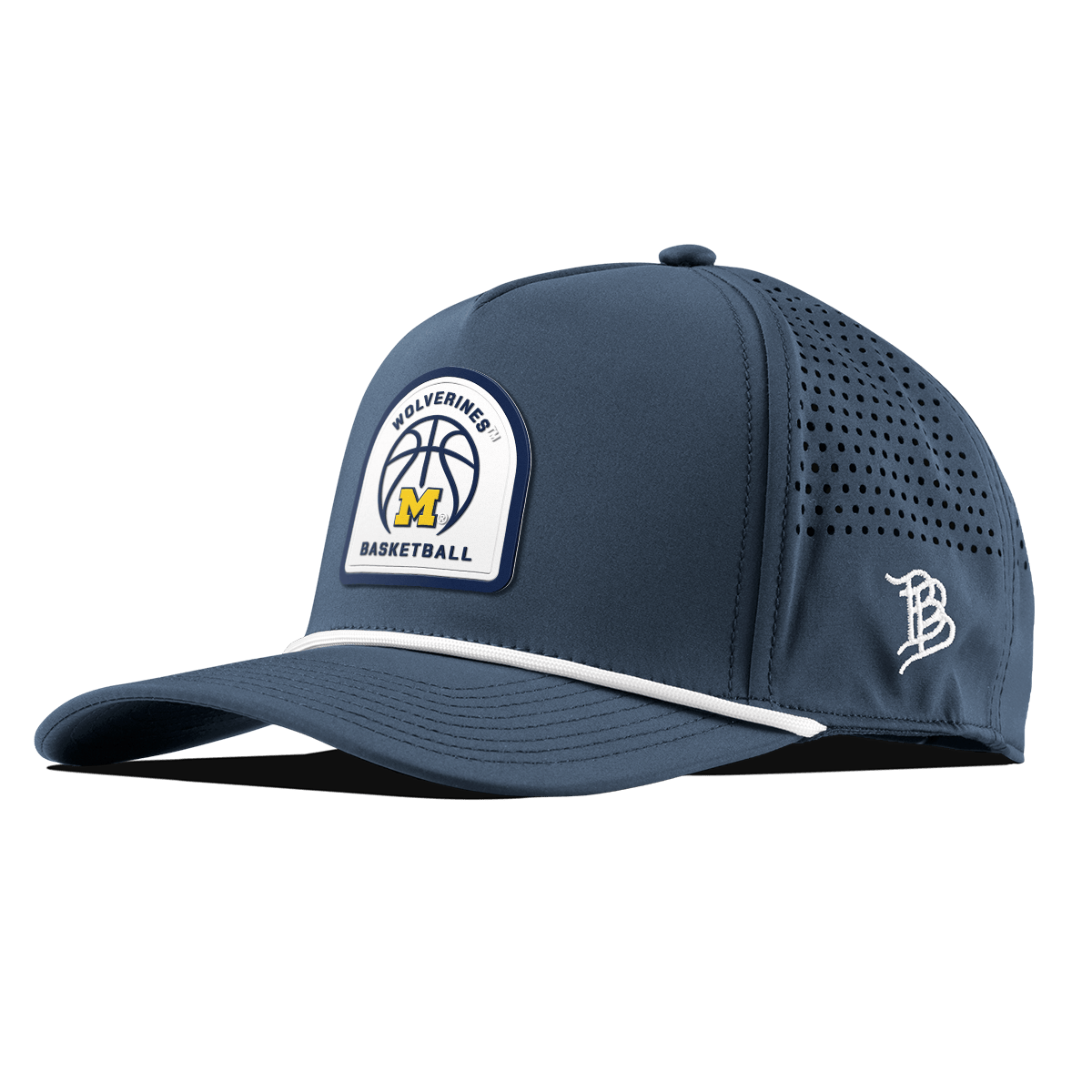 University of Michigan "Michigan Basketball" Curved 5 Panel Rope Orion