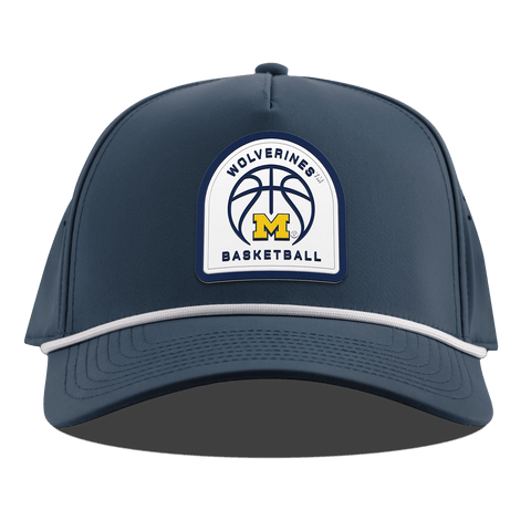 University of Michigan "Michigan Basketball" Curved 5 Panel Rope Orion