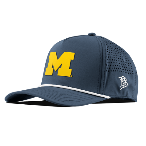 University of Michigan "Michigan Gold Block" Curved 5 Panel Rope Orion