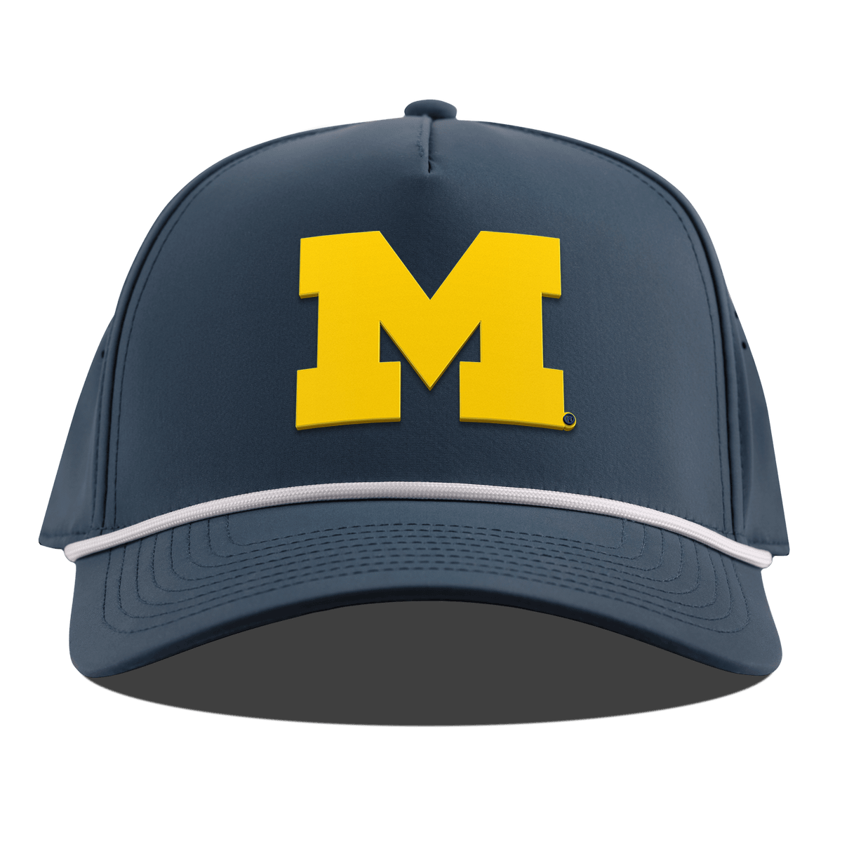 University of Michigan "Michigan Gold Block" Curved 5 Panel Rope Orion