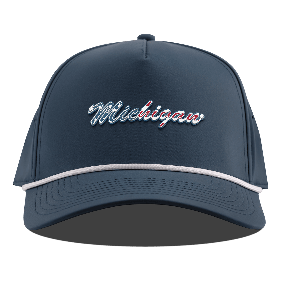 University of Michigan "Michigan Stars & Stripes" Curved 5 Panel Rope Orion
