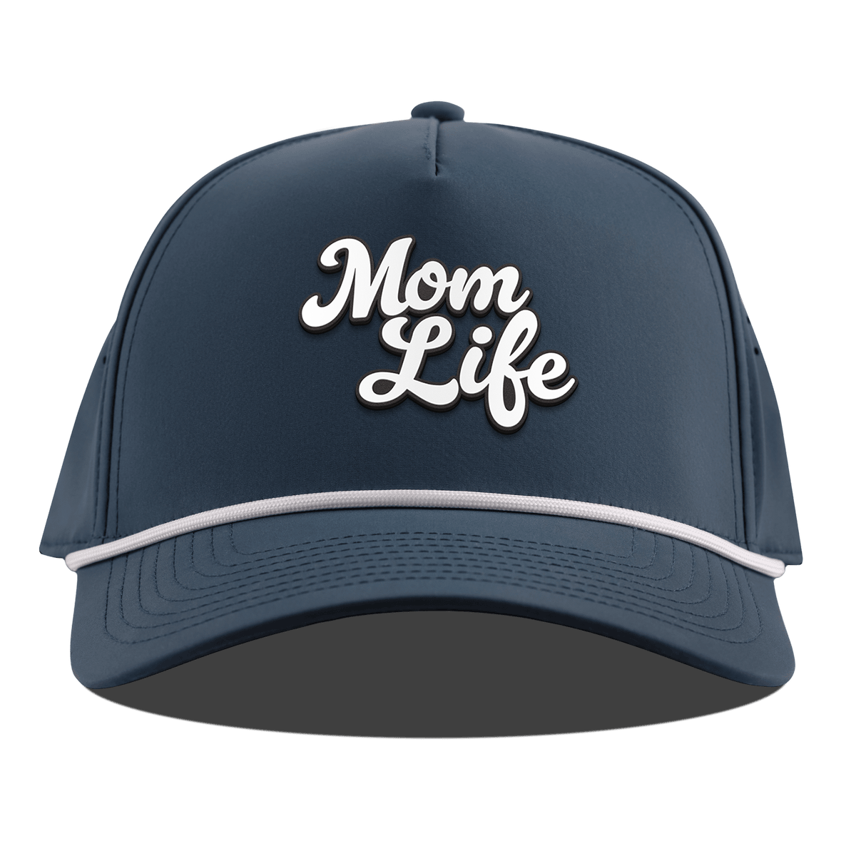Mom Life Script Curved 5 Panel Rope Orion