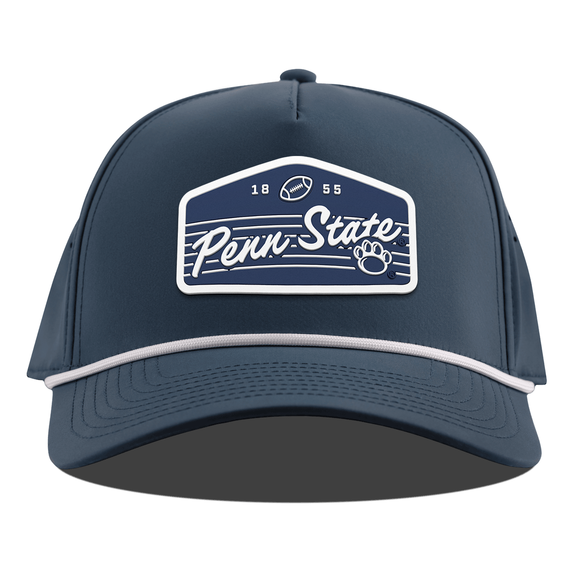 Penn State University "Nittany Lions Football" Curved 5 Panel Rope Orion