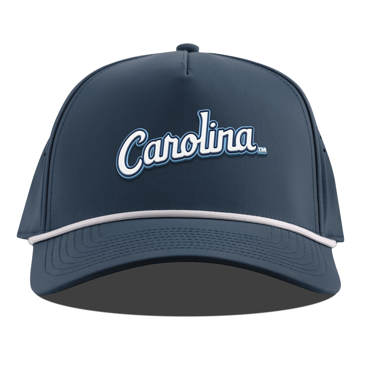 University of North Carolina "North Carolina Script" Curved 5 Panel Rope Orion