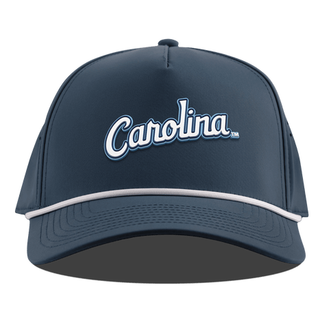 University of North Carolina "North Carolina Script" Curved 5 Panel Rope Orion