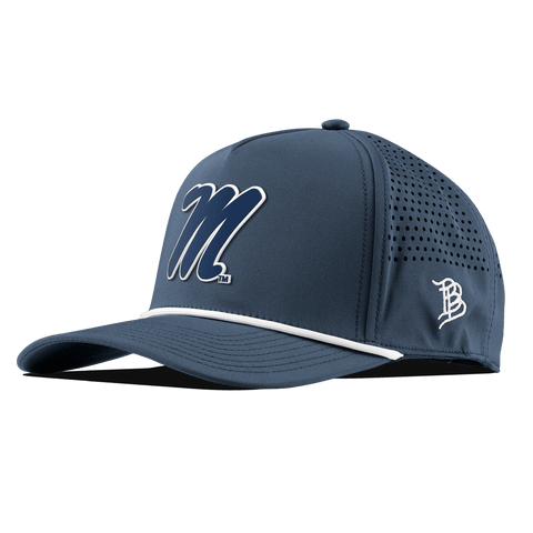 University of Mississippi "Ole Miss Block M Navy" Curved 5 Panel Rope Orion
