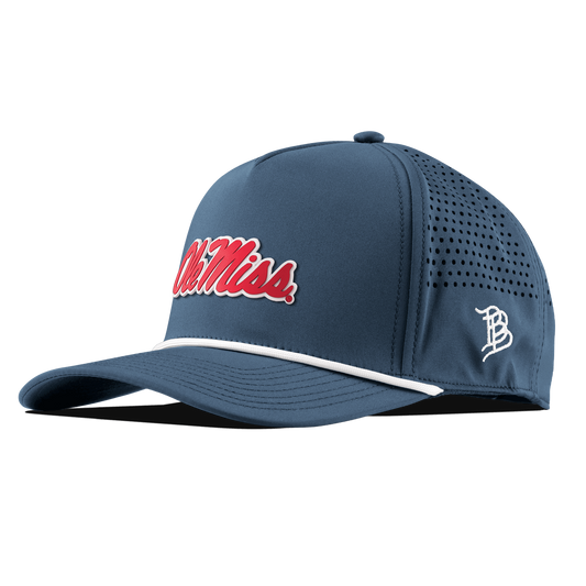 University of Mississippi "Ole Miss Crimson Script" Curved 5 Panel Rope Orion