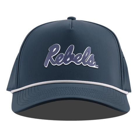 University of Mississippi "Ole Miss Navy Rebels" Curved 5 Panel Rope Orion