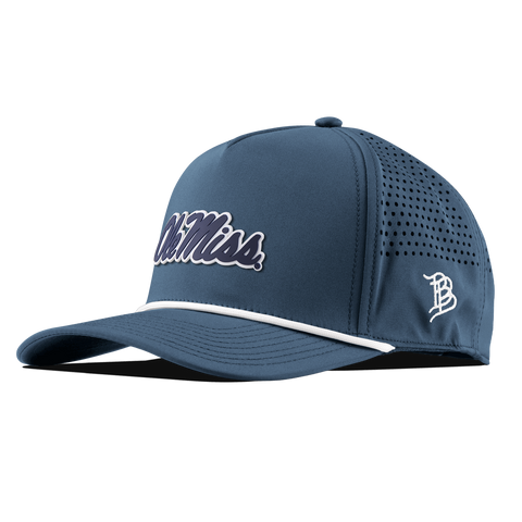 University of Mississippi "Ole Miss Navy Script" Curved 5 Panel Rope Orion
