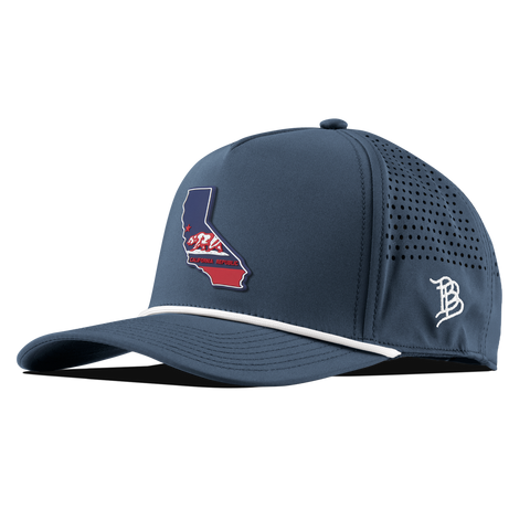 California Patriot Series Curved 5 Panel Rope Orion/White