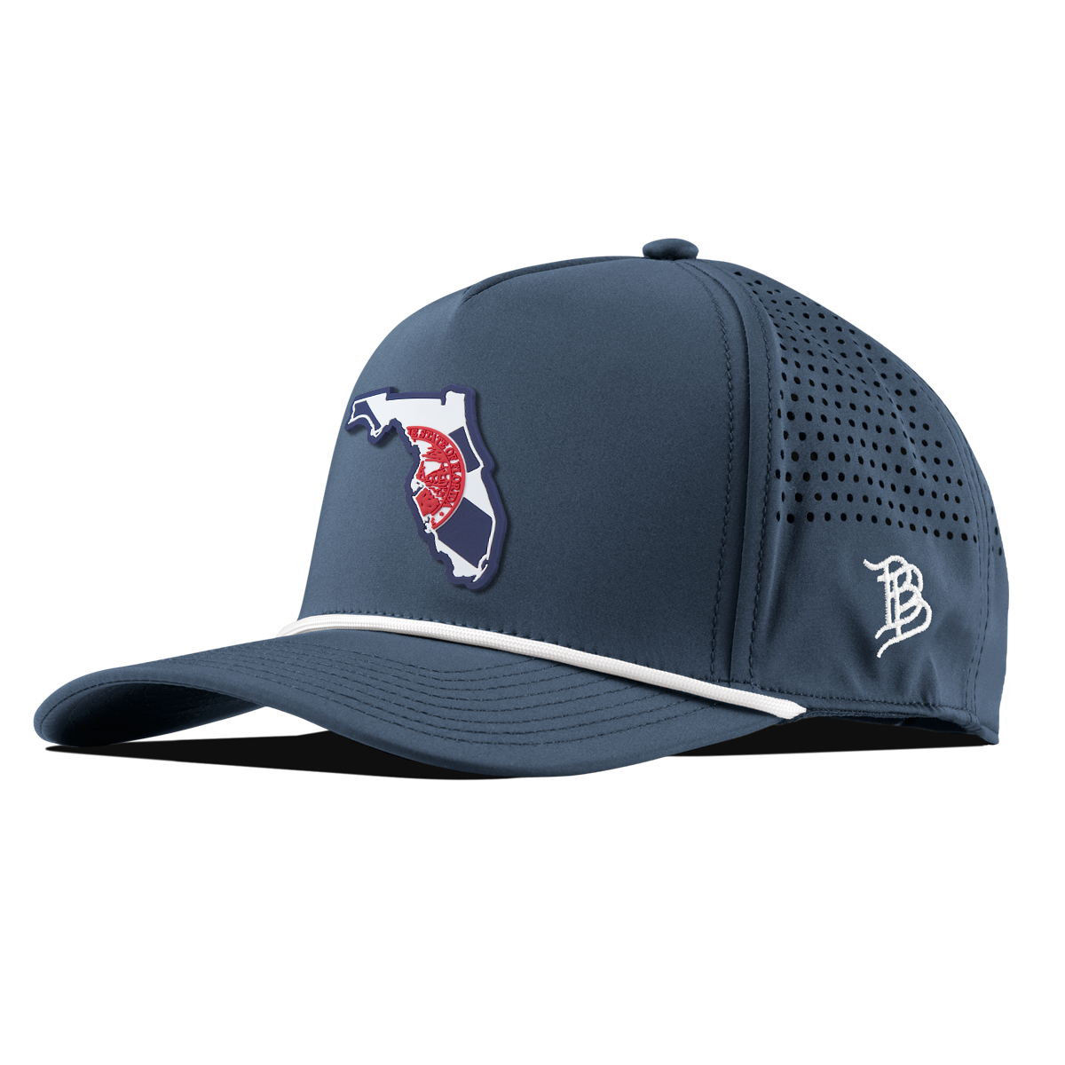 Florida Patriot Series Curved 5 Panel Rope Orion/White