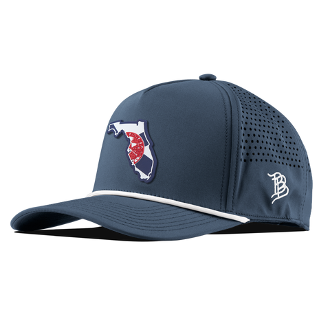 Florida Patriot Series Curved 5 Panel Rope Orion/White