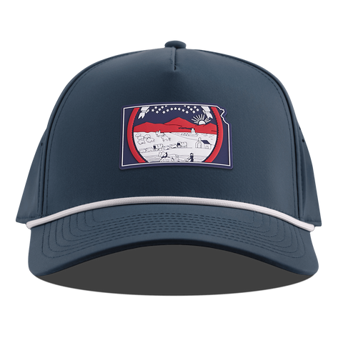 Kansas Patriot Series Curved 5 Panel Rope Orion