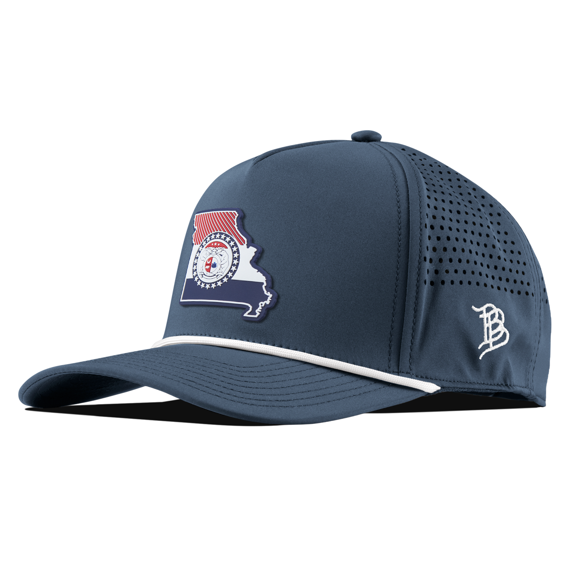 Missouri Patriot Series Curved 5 Panel Rope Orion/White