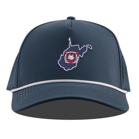 West Virginia Patriot Series Curved 5 Panel Rope Orion