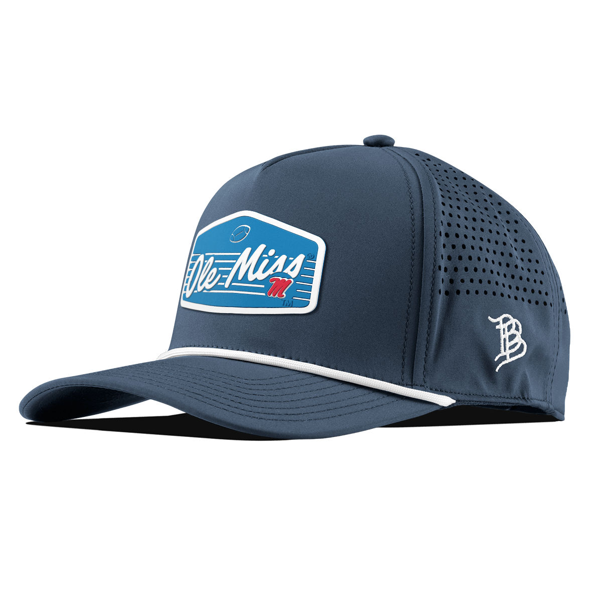 University of Mississippi "Rebel Football" Curved 5 Panel Rope Orion