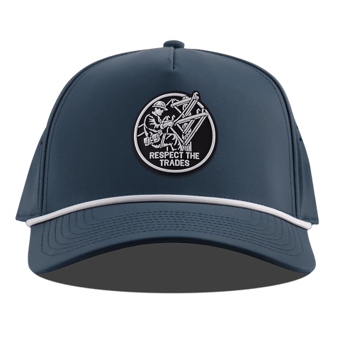 Respect The Trades Lineman Curved 5 Panel Rope Orion