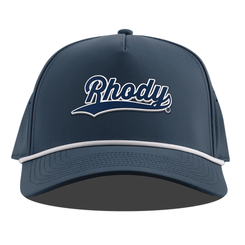 University of Rhode Island "Rhody Script" Curved 5 Panel Rope Orion