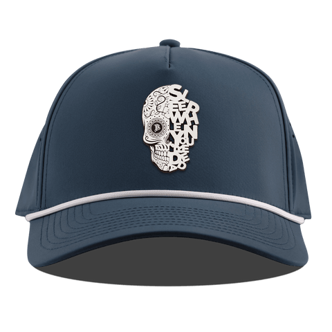 Sleep When You're Dead Skull Curved 5 Panel Rope Orion