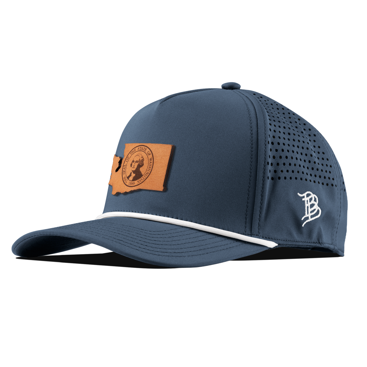 Washington 42 Tan Curved 5 Panel Rope Orion/White