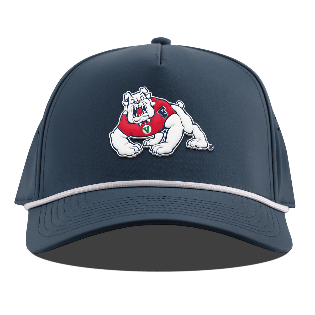 Fresno State University "TimeOut The Bulldog" Curved 5 Panel Rope Orion