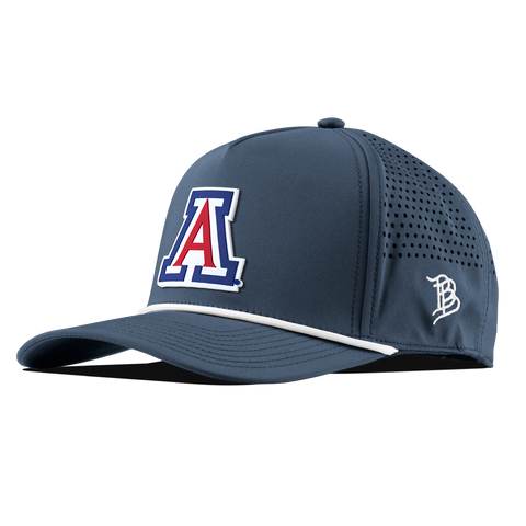 University of Arizona "Arizona Block" Curved 5 Panel Rope Orion/White