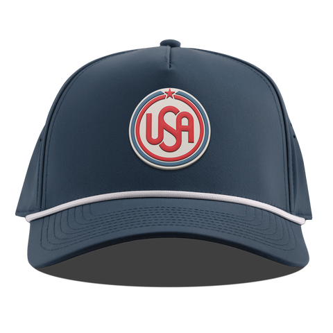 USA Icon Curved 5 Panel Rope Orion