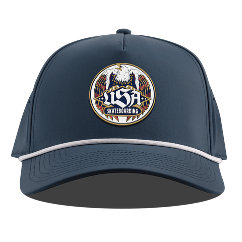 USA Skateboarding Eagle Curved 5 Panel Rope Orion 